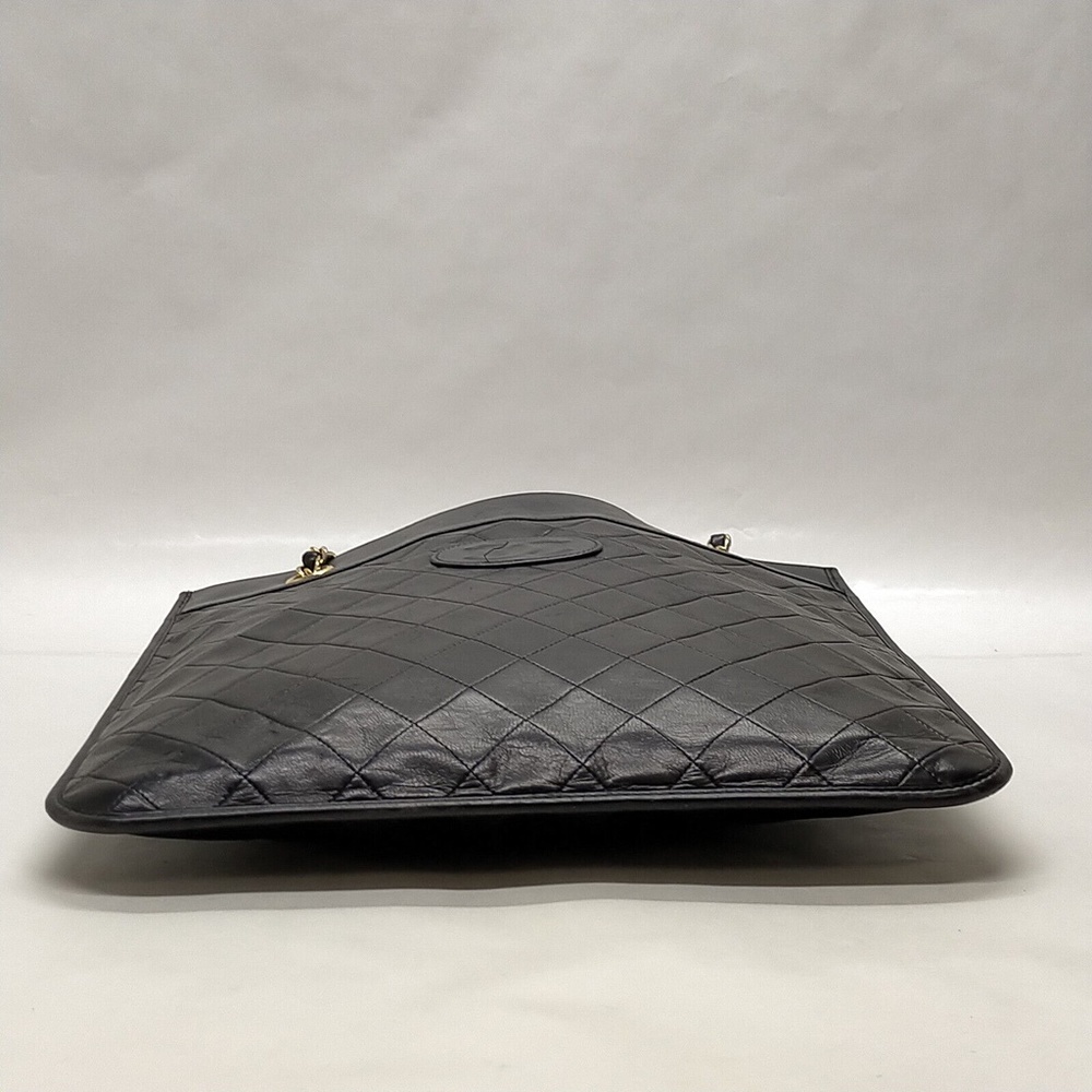 Chanel Black Lamb Skin Hand Bag - Picture 5 of 9
